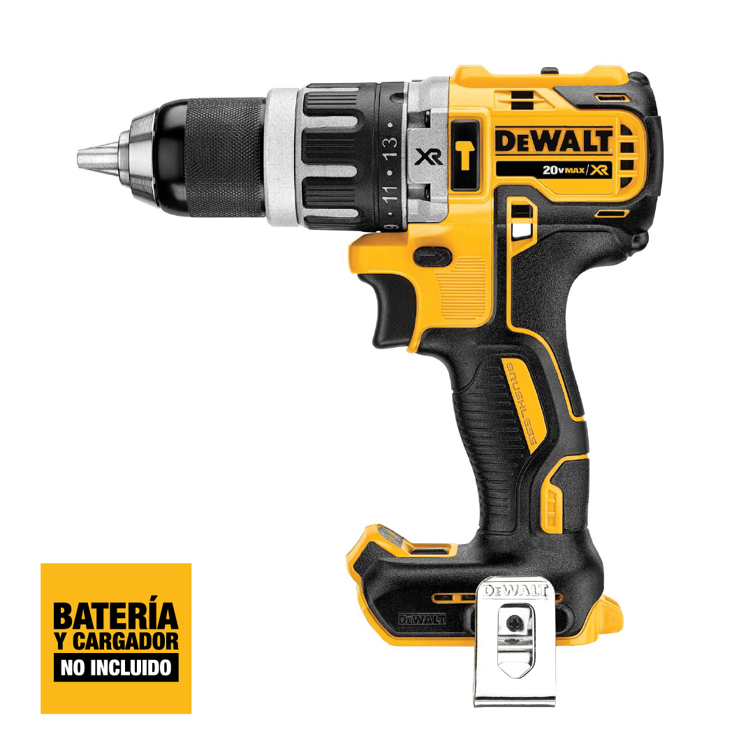 Taladro percutor 1/2" 20v xr 70nm baretool dewalt dcd796b